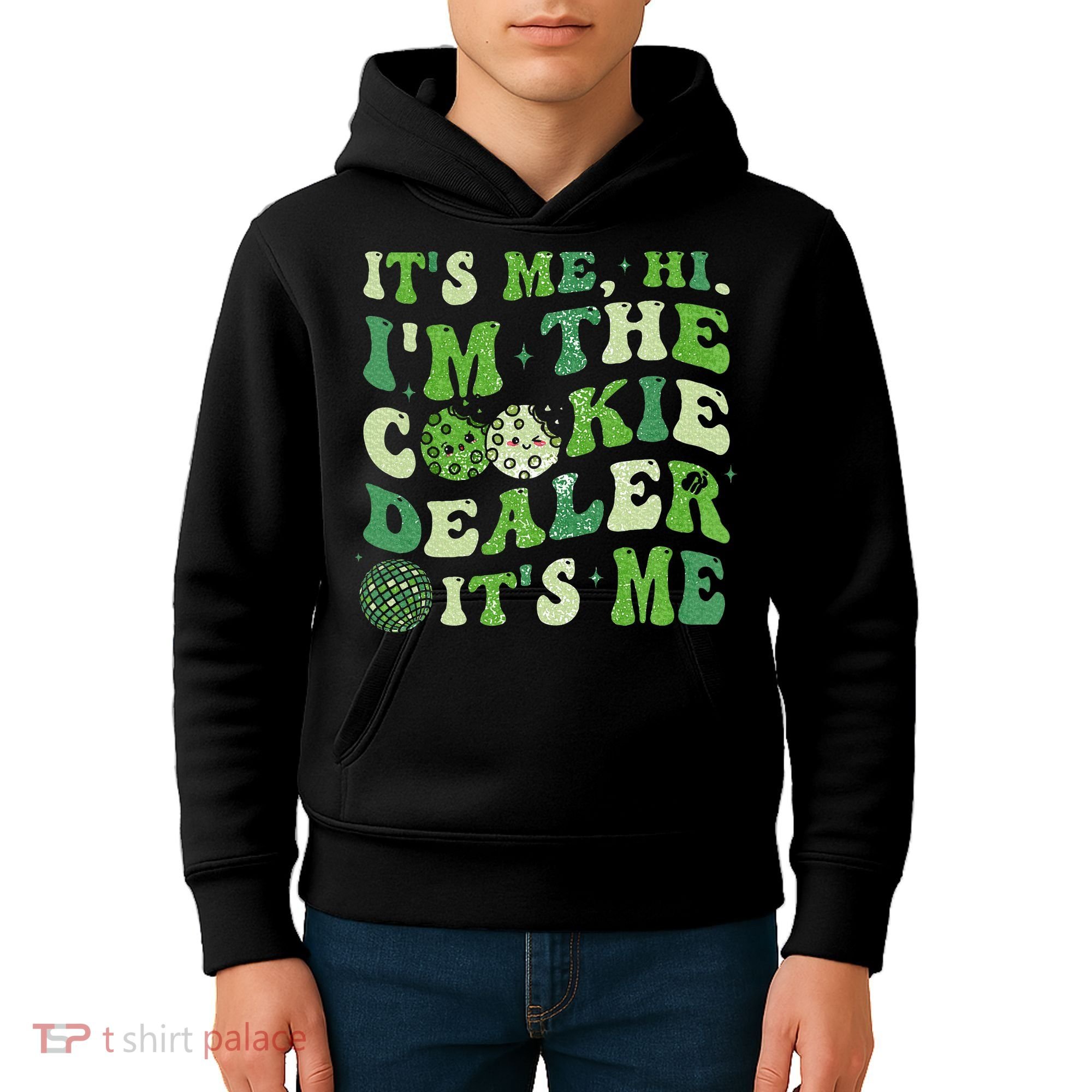 Its Me Hi Im The Cookie Dealer Scout Troop Scouting Kids Hoodie