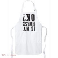 Is My Horse Ok Horseback Riding Gift For Equestrian Lover Apron thumb 0