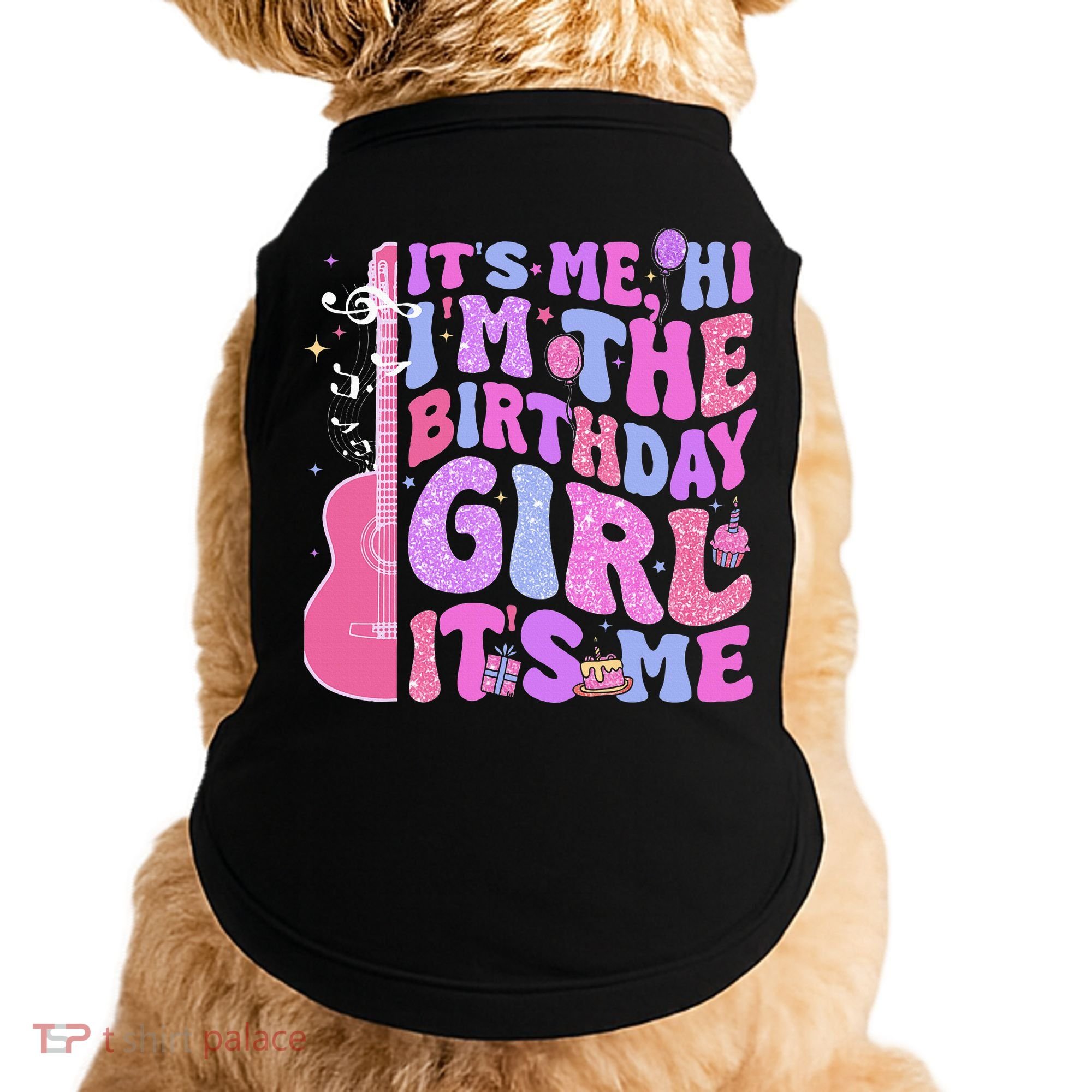 Its Me Hi Im Birthday Doggie Tank