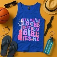 Its Me Hi Im Birthday Tank Top thumb 4