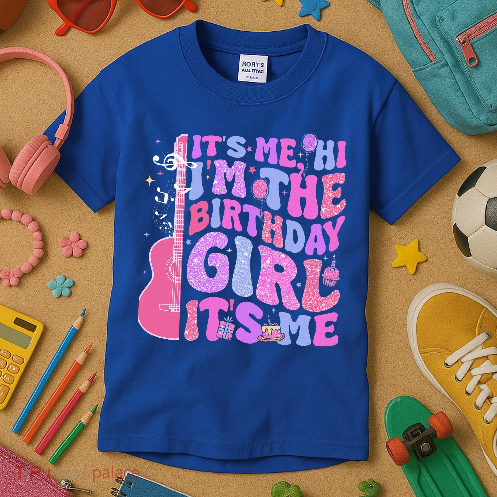 Its Me Hi Im Birthday Kids T-Shirt