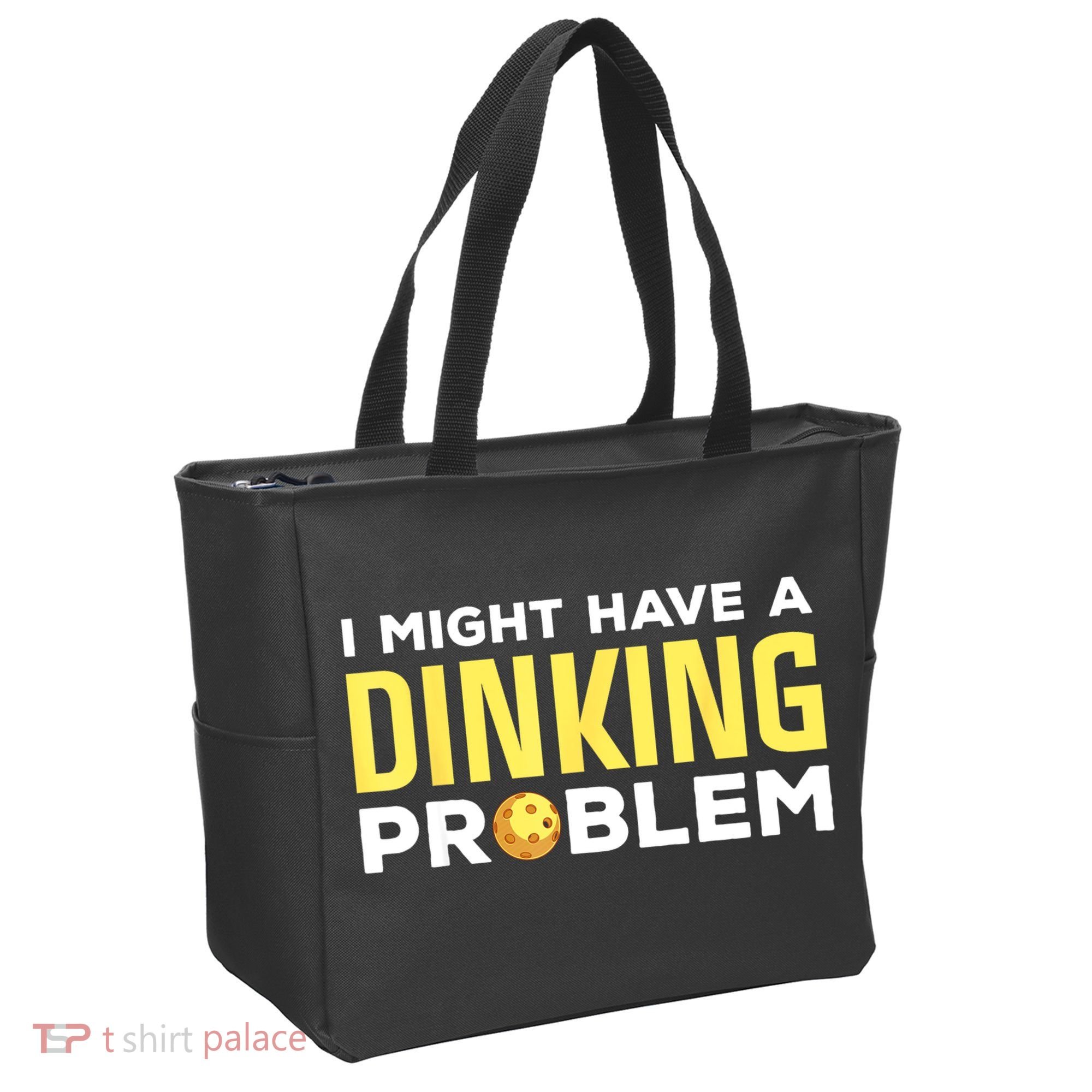 I Might Have A Drinking Problem Cool Pickleball Dink Pickleball Player Gift Tote Bag
