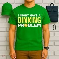 I Might Have A Drinking Problem Cool Pickleball Dink Pickleball Player Gift T-Shirt thumb 6