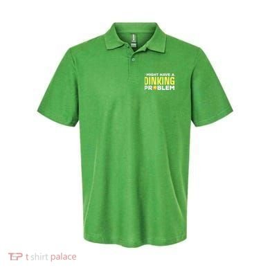 I Might Have A Drinking Problem Cool Pickleball Dink Pickleball Player Gift Polo