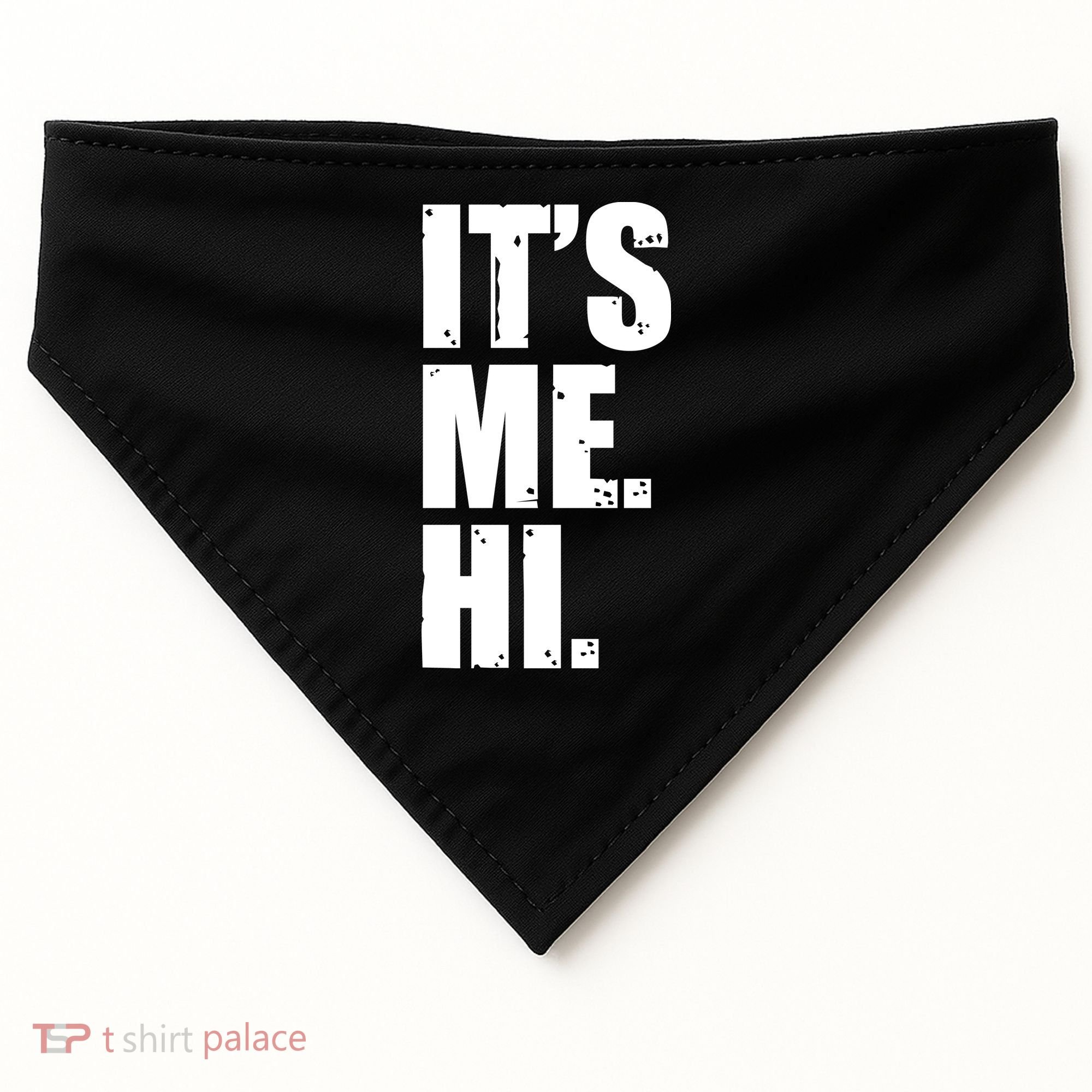 It's Me Hi USA-Made Doggie Bandana