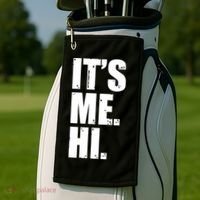 It's Me Hi Golf Towel thumb 2