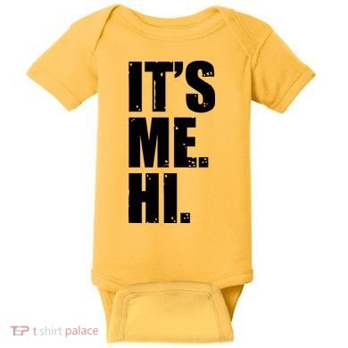 It's Me Hi Baby Bodysuit