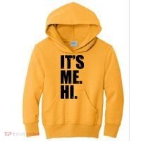 It's Me Hi Kids Hoodie thumb 0