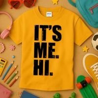It's Me Hi Kids T-Shirt thumb 3