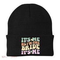 It's Me Hi I'm The Bride It's Me Funny Quotes Bride Beanie thumb 0