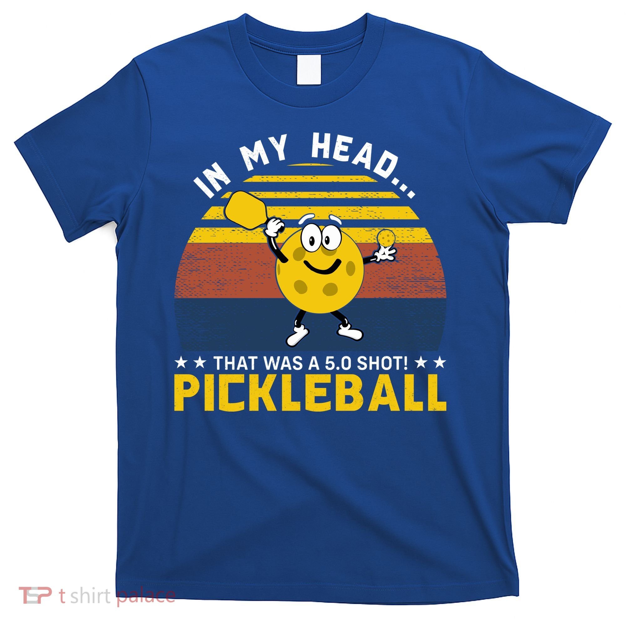 In My Head Funny Pickleball T-Shirt