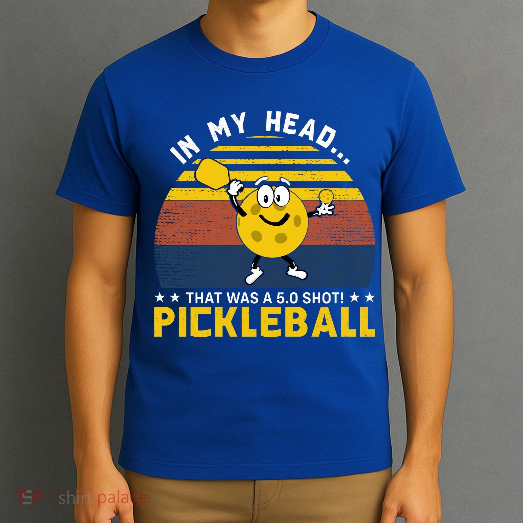 In My Head Funny Pickleball T-Shirt