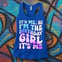 Its Me Hi I'm The Birthday Girl Its Me Women's Tank Top thumb 3