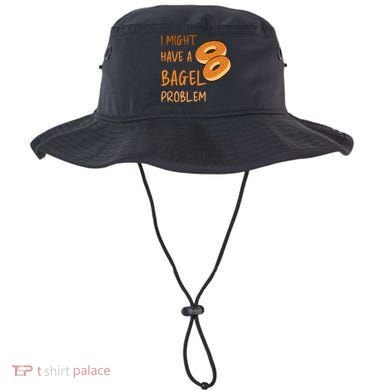 I Might Have A Bagel Problem Lovers Funny Baking Bakery Gift Bucket Hat