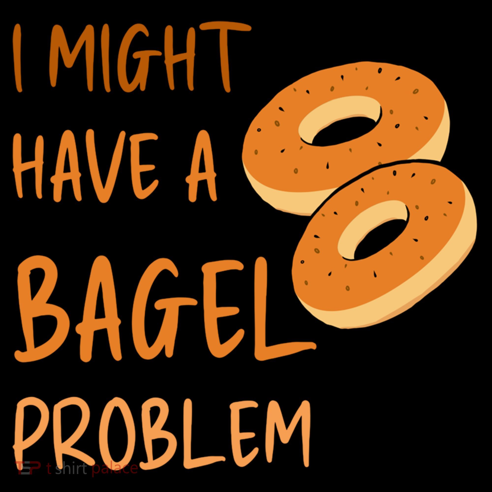 I Might Have A Bagel Problem Lovers Funny Baking Bakery Gift Ornament