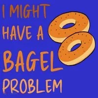 I Might Have A Bagel Problem Lovers Funny Baking Bakery Gift Kids Hoodie thumb 5
