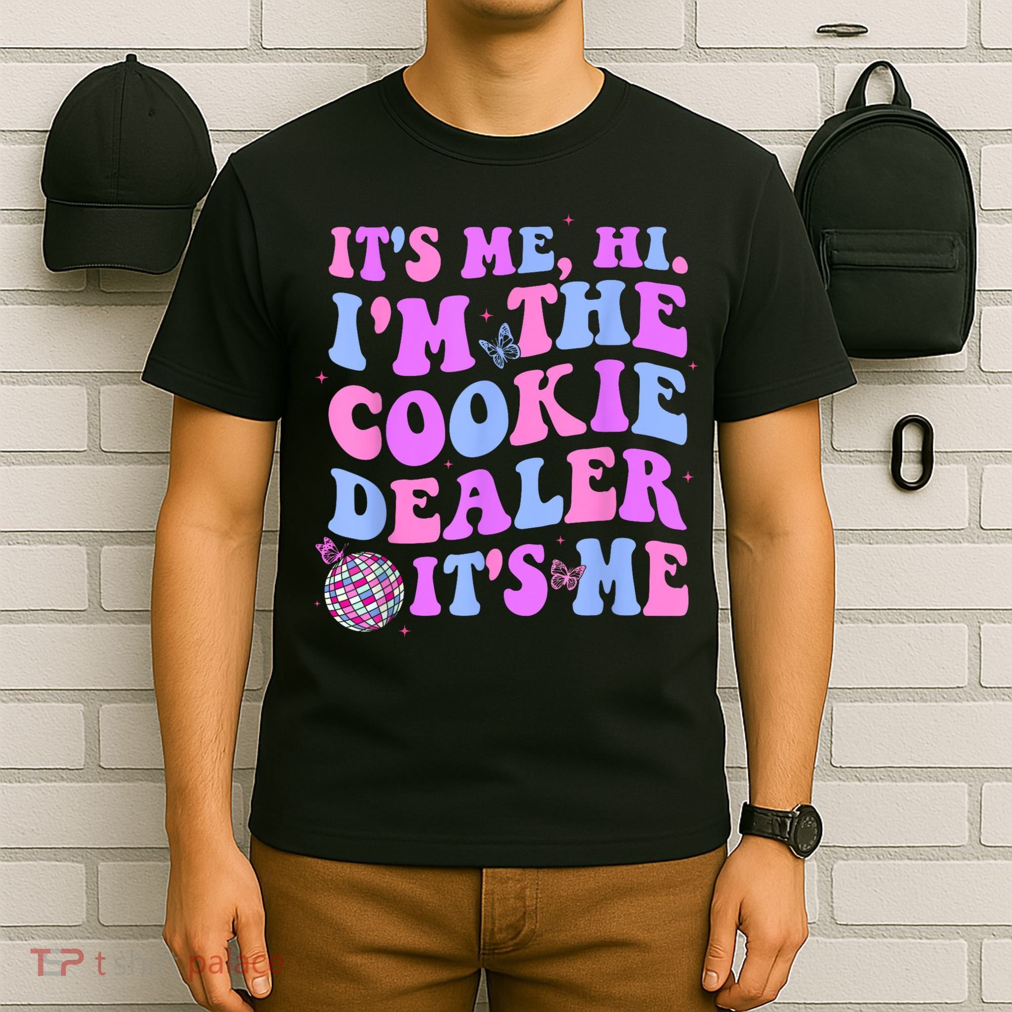 Its Me Hi Im The Cookie Dealer Scout Troop Scouting T-Shirt