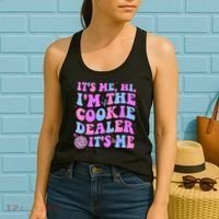 Its Me Hi Im The Cookie Dealer Scout Troop Scouting Women's Tank Top thumb 2