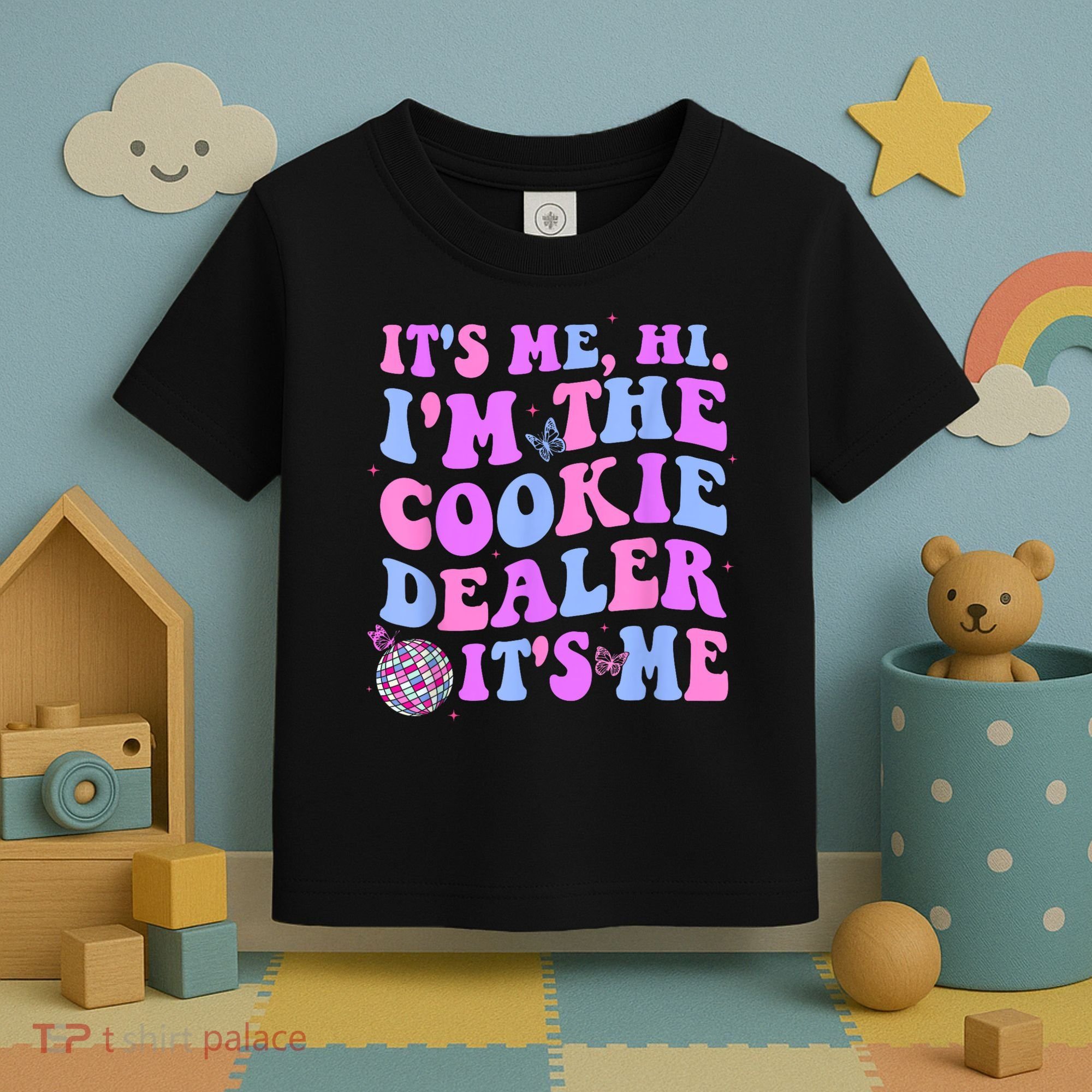 Its Me Hi Im The Cookie Dealer Scout Troop Scouting Toddler T-Shirt