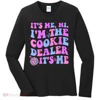 Its Me Hi Im The Cookie Dealer Scout Troop Scouting Women's Long Sleeve Shirt thumb 0