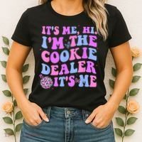 Its Me Hi Im The Cookie Dealer Scout Troop Scouting Women's T-Shirt thumb 2