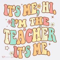 It's Me Hi I'm The Teacher It’s Me Women's Tank Top thumb 5