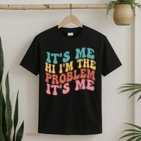 Its Me Hi I'm the Problem Its Me Groovy Retro T-Shirt thumb 2