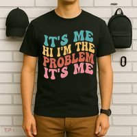 Its Me Hi I'm the Problem Its Me Groovy Retro T-Shirt thumb 6