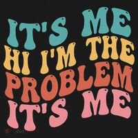 Its Me Hi I'm the Problem Its Me Groovy Retro Polo thumb 3