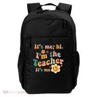It's Me Hi I'm The Teacher It's Me Funny Quotes Teacher Backpack thumb 0