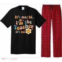 It's Me Hi I'm The Teacher It's Me Funny Quotes Teacher Pajama Set thumb 0