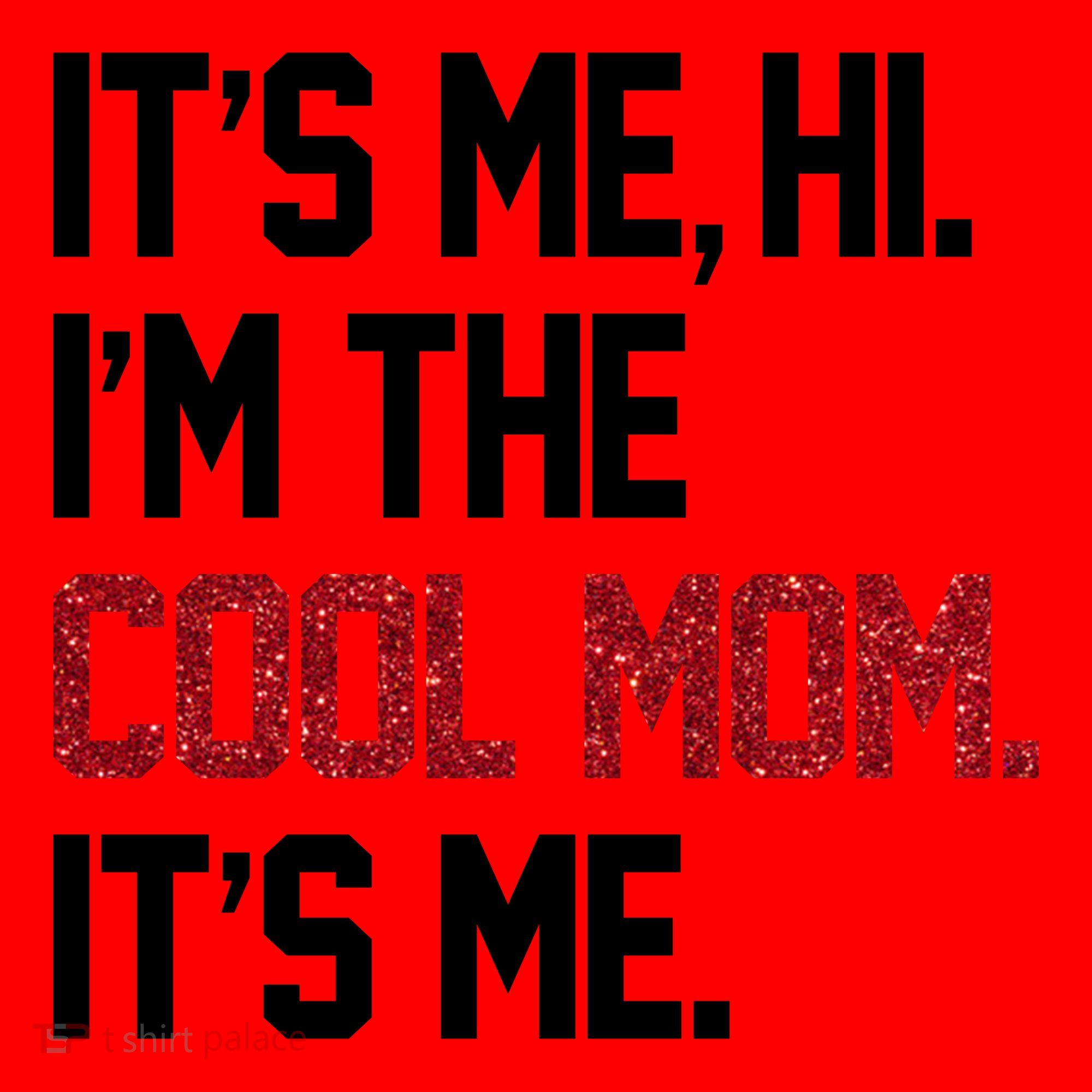 Its Me Hi Im The Cool Mom Its Me Santa Hat