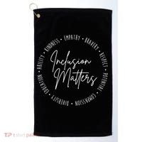 Inclusion Matters Inspirational Golf Towel thumb 0