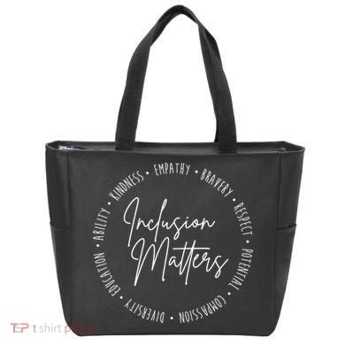 Inclusion Matters Inspirational Tote Bag