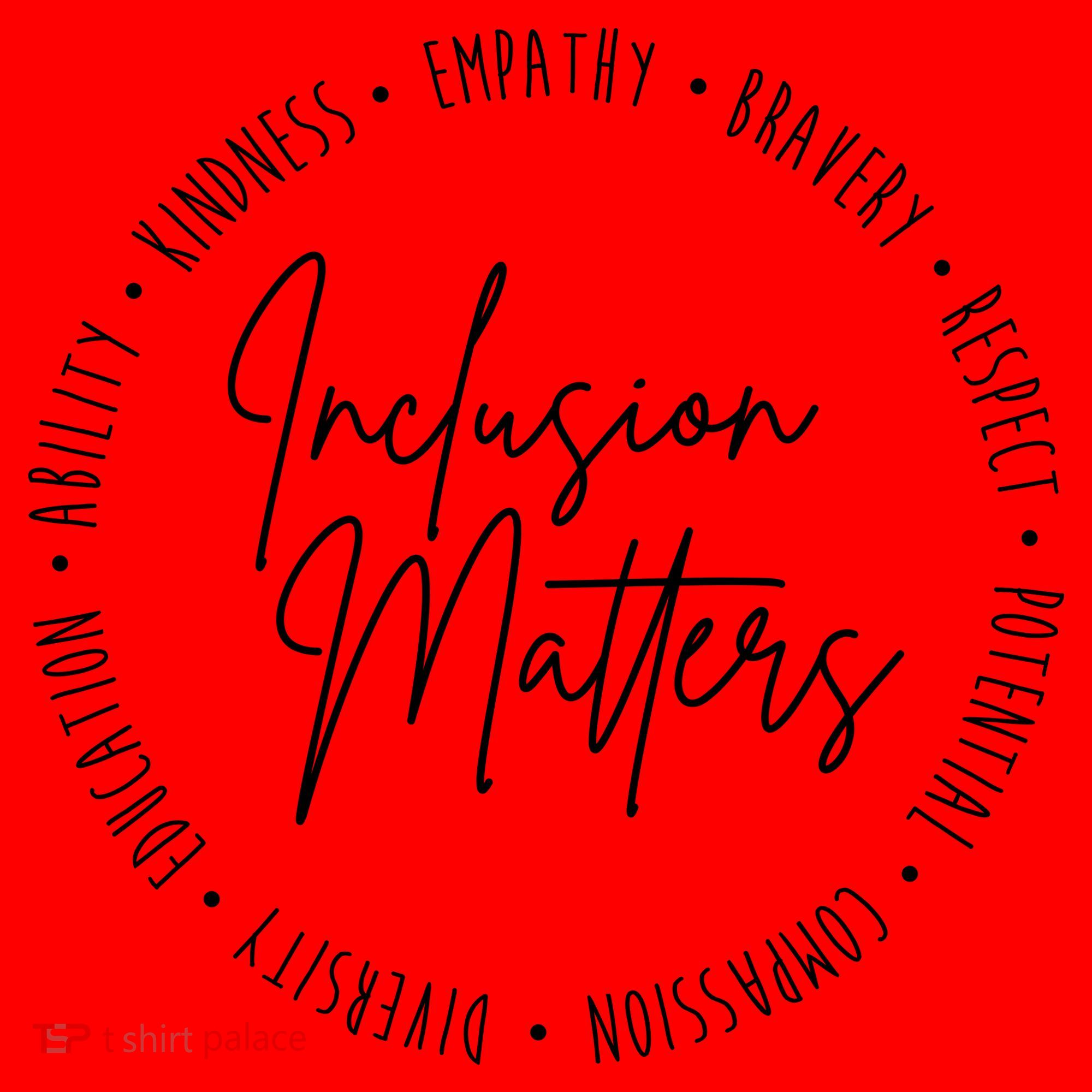 Inclusion Matters Inspirational Santa Hat