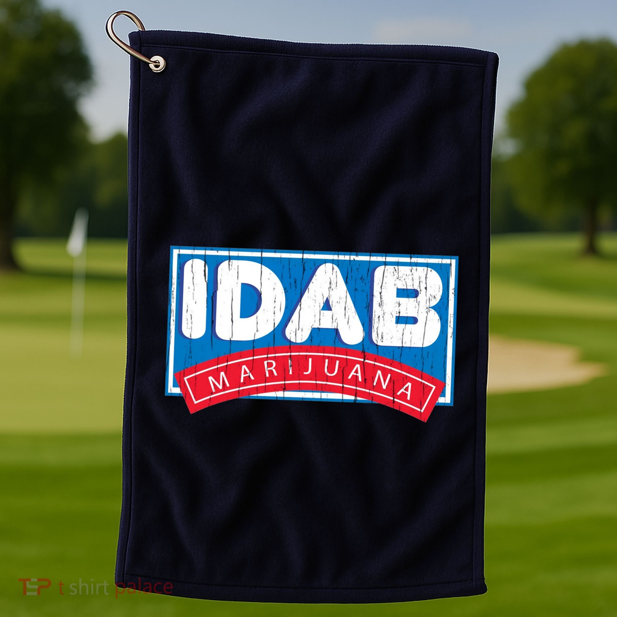 IDab Marijuana Golf Towel