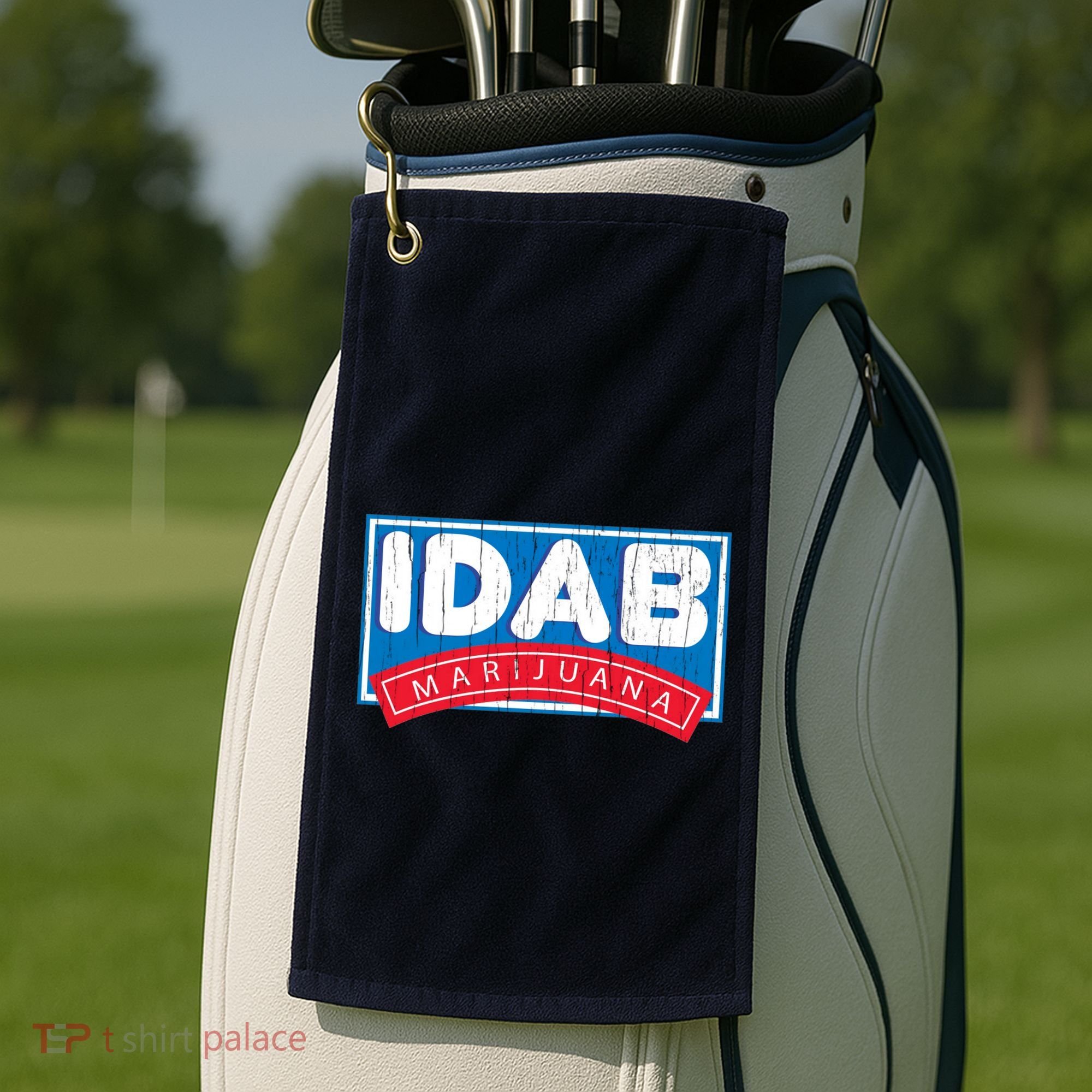 IDab Marijuana Golf Towel
