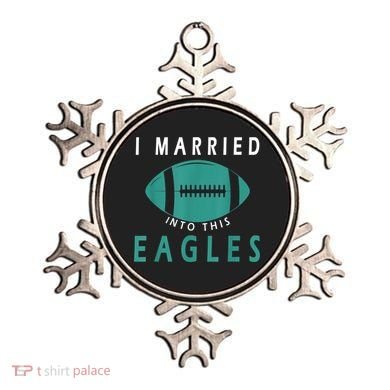 I married into this eagles funny Philadelphia football fan it's A Philly Thing Ornament