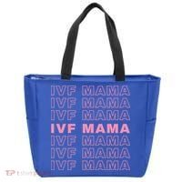 Ivf Mama Infertility Journey Proud Mom Dad Parents Embryo Gift Tote Bag thumb 0