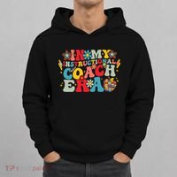 In My Instructional Coach Era Groovy Back To School Hoodie thumb 0