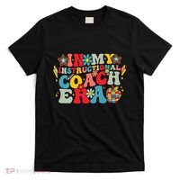 In My Instructional Coach Era Groovy Back To School T-Shirt thumb 0