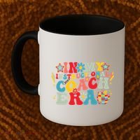 In My Instructional Coach Era Groovy Back To School Coffee Mug thumb 2