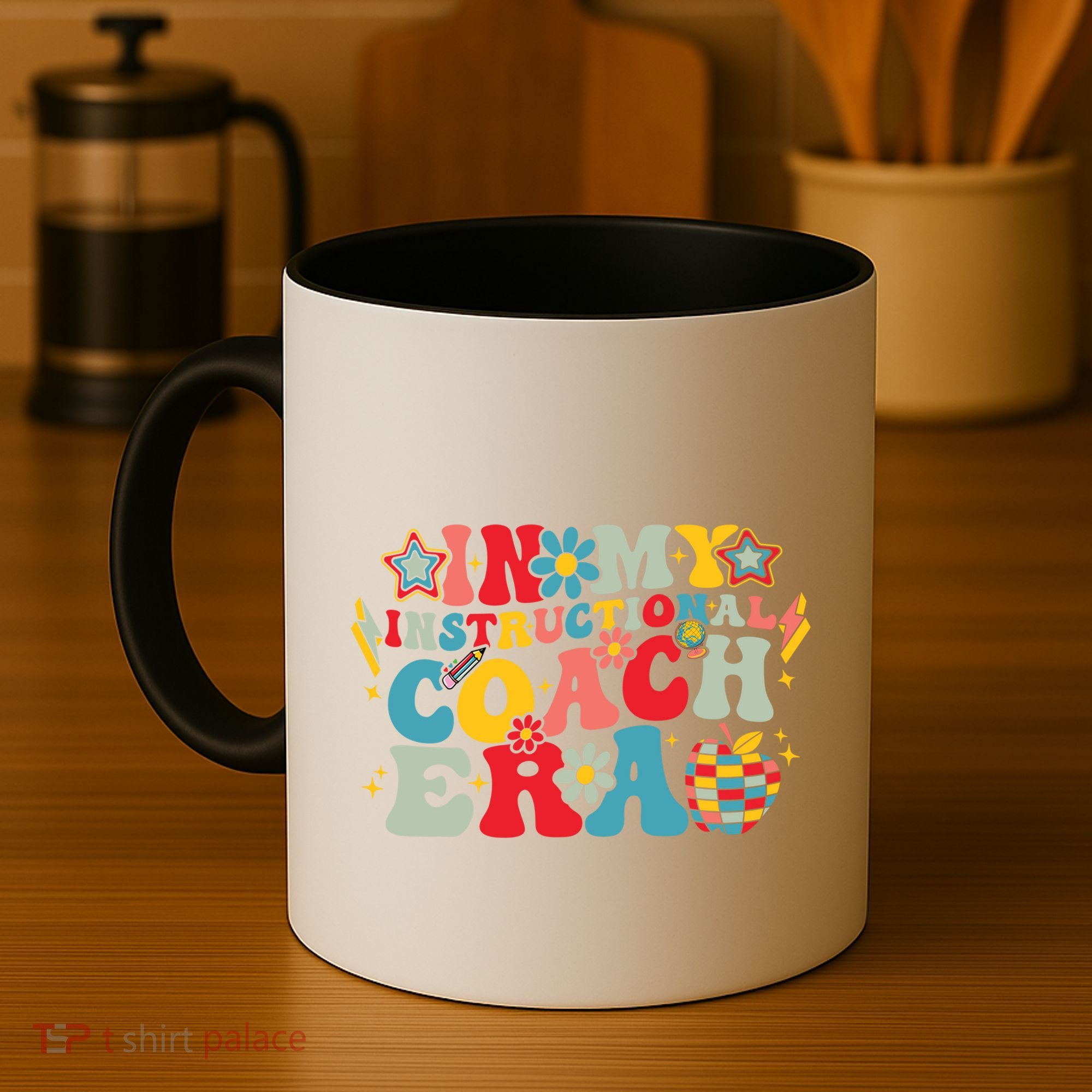 In My Instructional Coach Era Groovy Back To School Coffee Mug