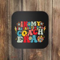 In My Instructional Coach Era Groovy Back To School Coaster thumb 0