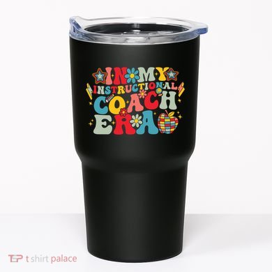 In My Instructional Coach Era Groovy Back To School Tumbler