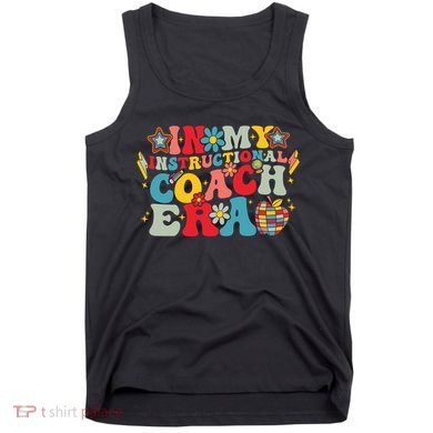 In My Instructional Coach Era Groovy Back To School Tank Top