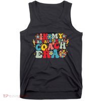 In My Instructional Coach Era Groovy Back To School Tank Top thumb 0