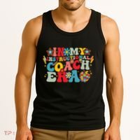 In My Instructional Coach Era Groovy Back To School Tank Top thumb 3