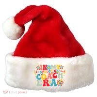 In My Instructional Coach Era Groovy Back To School Santa Hat thumb 0