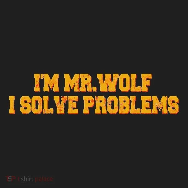 IM Mr.Wolf I Solve Problems Women's Sweatshirt